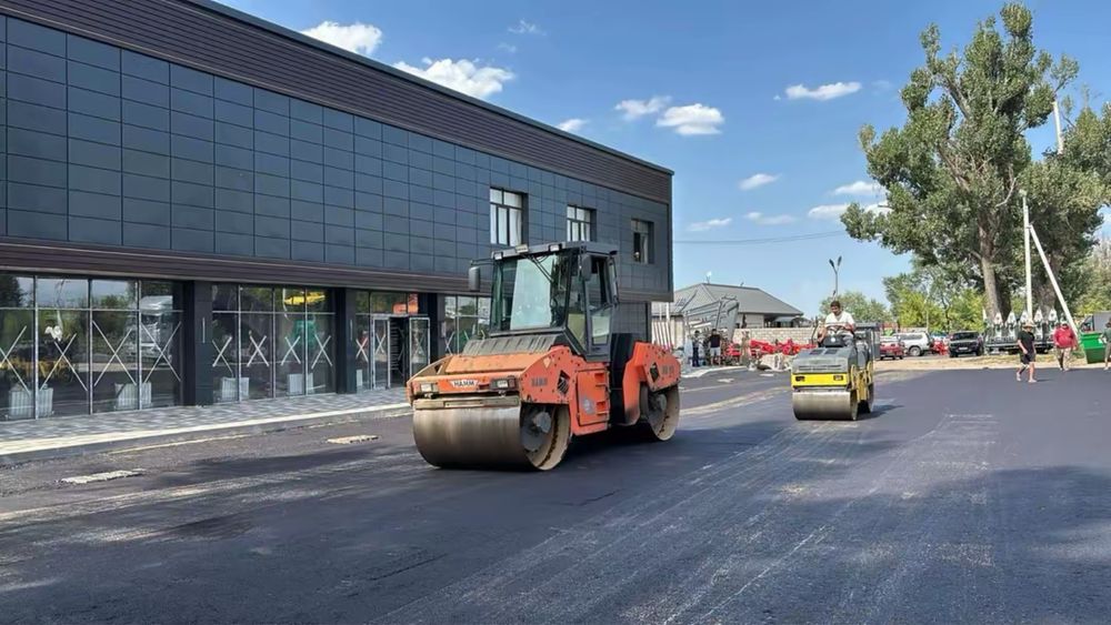 Асфальт, асфальтирование, благоусроиство ремонт дорог