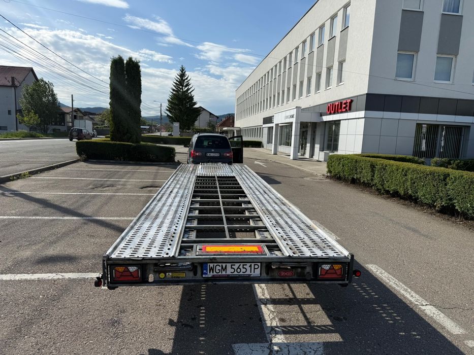 Platformă auto transport 2 mașini 8.6 m An 2021 RAR efectuat