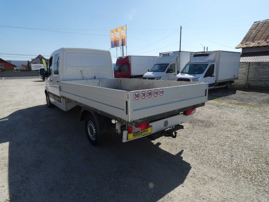 Volkswagen Crafter Doka / 7 locuri / 3,4 m bena / stare foarte buna