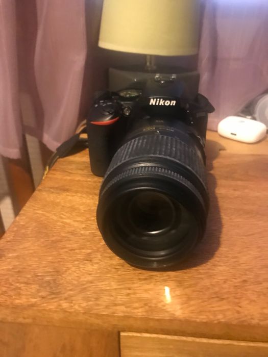 Nikon D 5500 с два обектива 18/55 и 55/300 Nikon AF