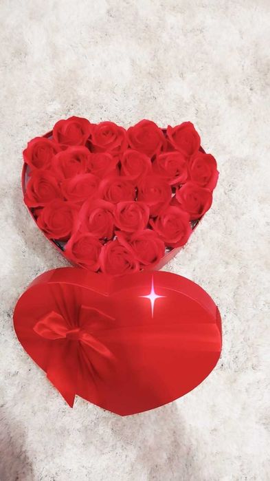 Мече от вечни рози. Перфектният подарък за любим човек