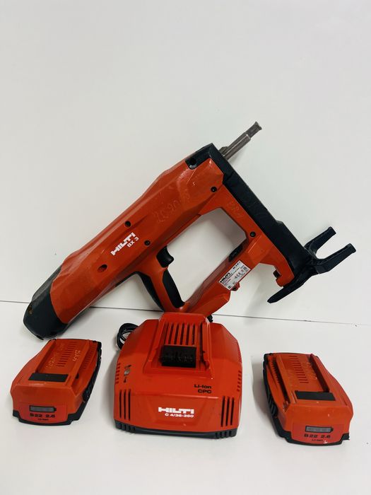 Hilti BX 3 pistol batut cuie beton metal