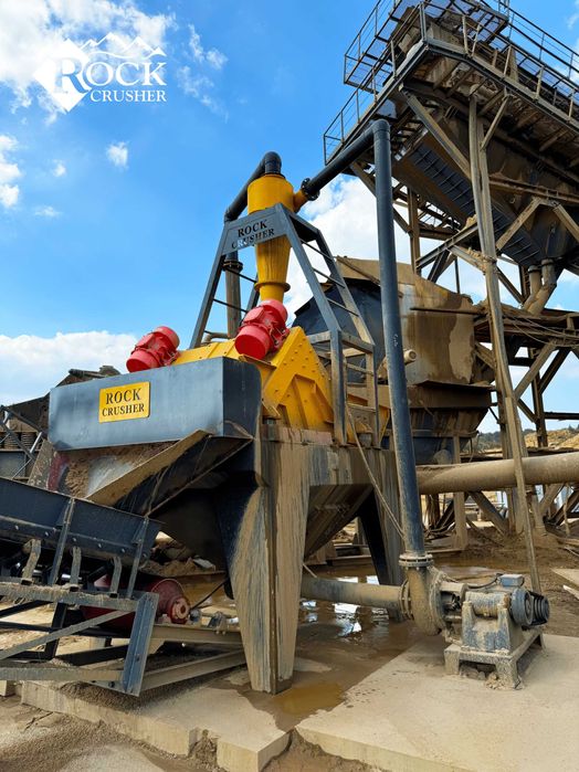 Гидроциклонный классификатор с обезвоживающим грохот