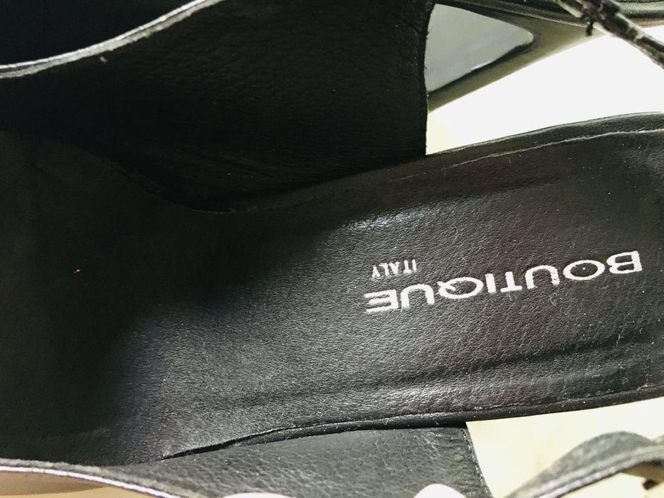 Туфли женские чёрные