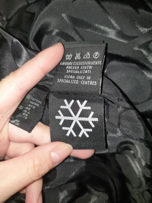 Куртка с меховыми вставками