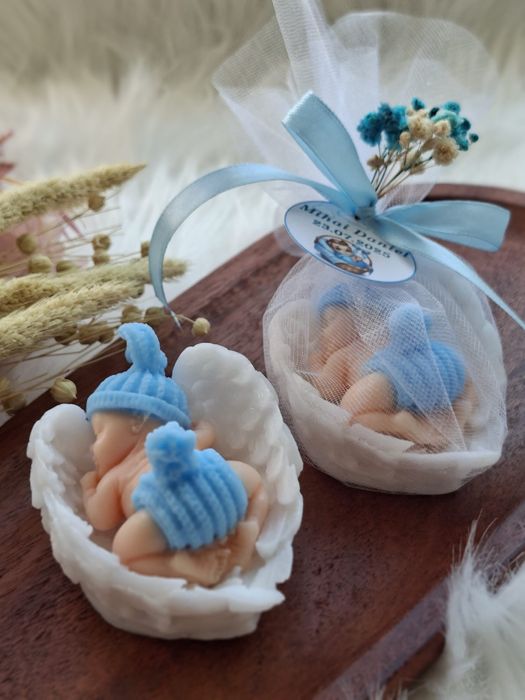 Mărturii de botez și de nuntă din săpun parfumat-handmade