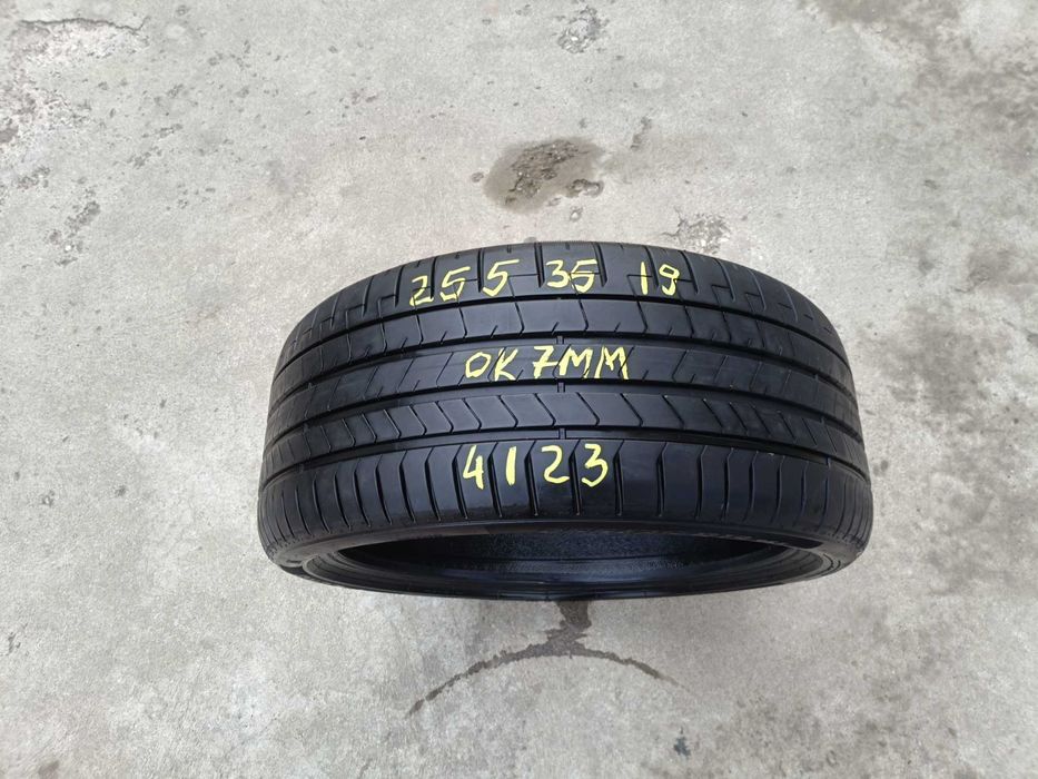O anvelopa de vara 255 35 19 pirelli p zeo pz4 profil 7 mm dot 4123