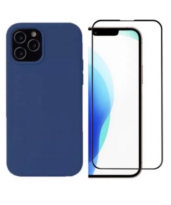 Husa Soft Case si Folie Sticla Saf Iphone 14/15/16E/16/17 PRO MAX AIR