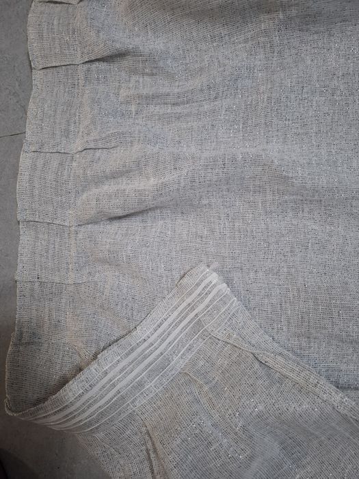 Тюль лен, плотная, высота 2,3м, ширина 3м