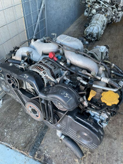 Привозной двигатель EJ25 на Subaru