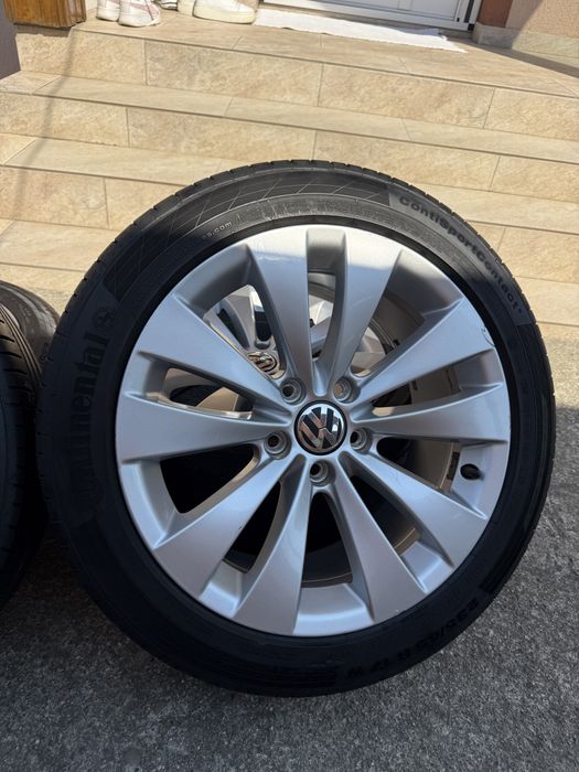 Vand jante originale VW 17" 5x112 - Continental