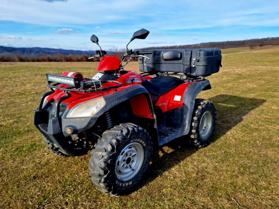 ATV Kymco MXU IRS  500 4x4  Înmatriculat cu număr negru!