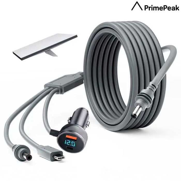 Starlink Mini кабель питания 3в1 универсальный