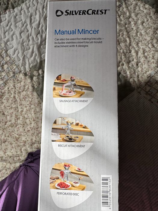 Masina manuala de tocat carne Silver Crest