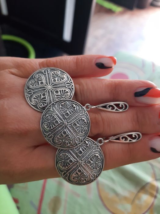 Продам набор серебряный