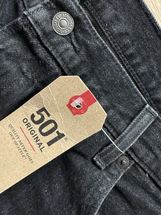 Blugi LEVIS 501 Negru | Marime 46 x 34 (Talie 120 cm)