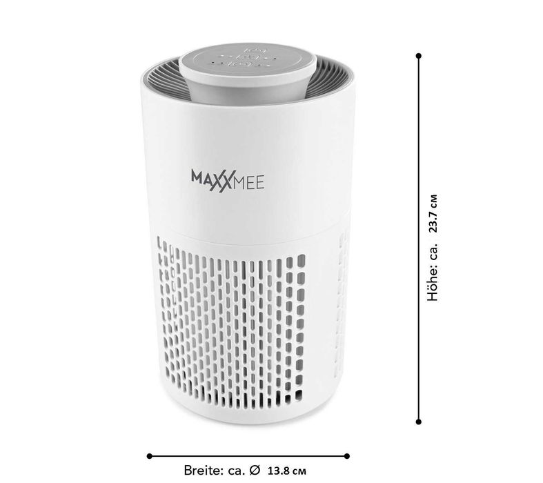 Пречиствател за въздух Maxxmee  Въздухопречиствател Преносим
