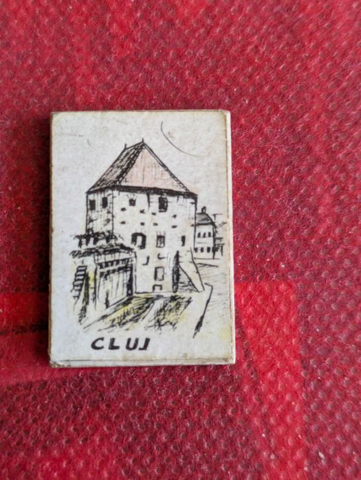 Placheta "Cluj" din 1950-Poarta podului