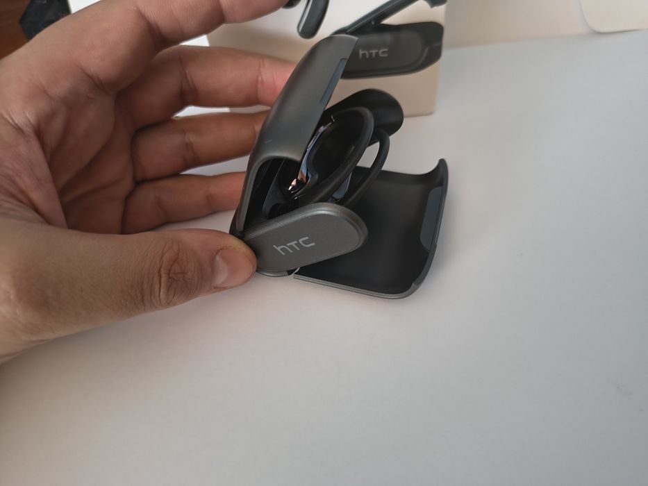 Căști Bluetooth True Wireless HTC over ear Smart AI Translator  Black