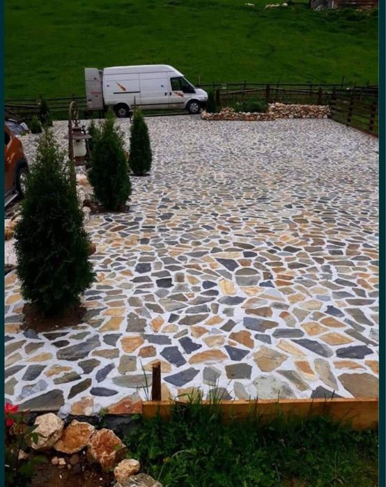 Piatra Naturala de placat Amenajari de gradini exterioare