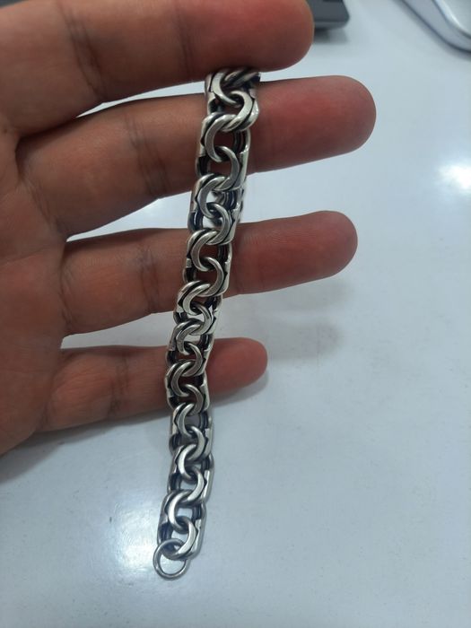 Браслет серебро мужской