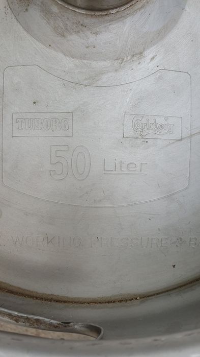 Vand butoi inox 50L