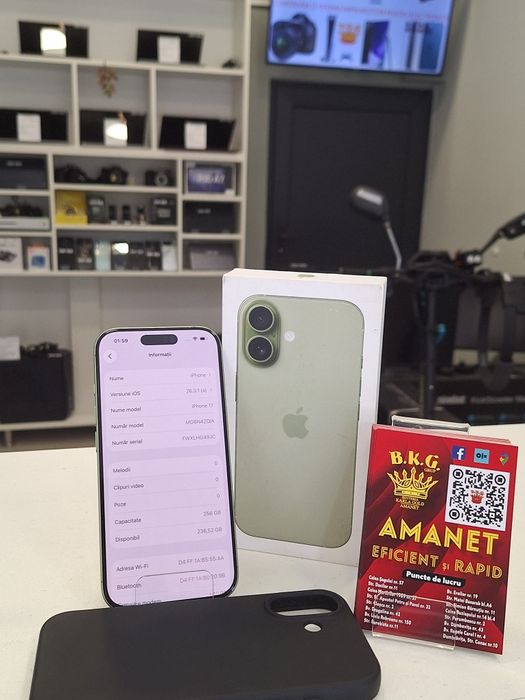 Iphone 17 100% 256gb Amanet BKG