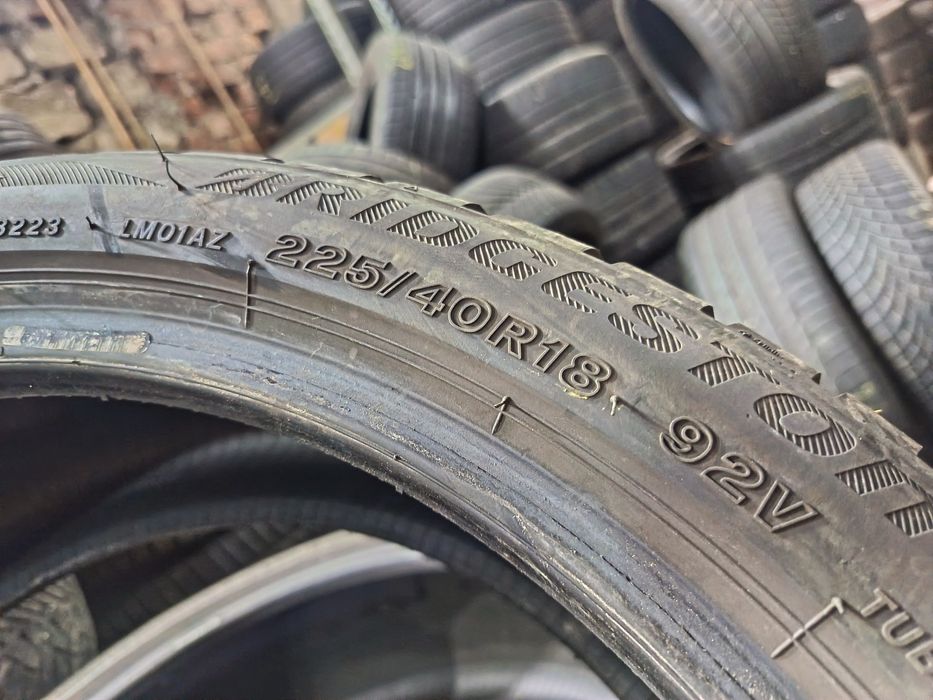Anvelope MS iarna 225 40 18 Bridgestone runflat 2019 5.5mm