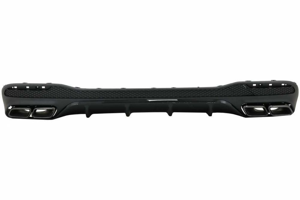 Difuzor Bara Spate cu tobe Mercedes GLE W166 SUV Sport Line Night Pack