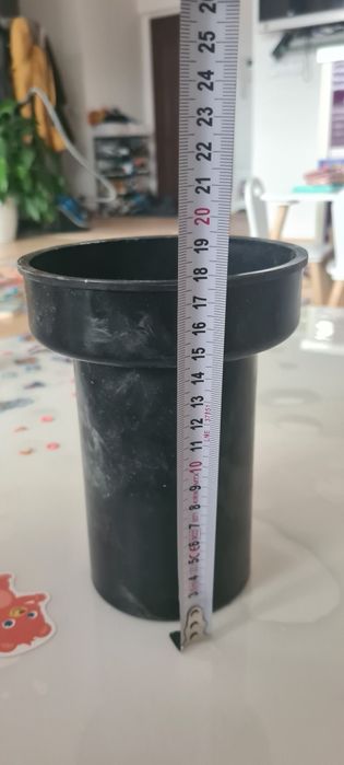 Свързващ комплект HDPE  за WC чиния , дължина 18.5 см - Geberit