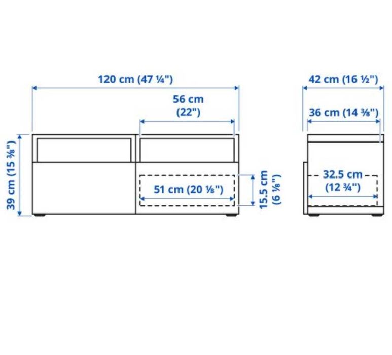 IKEA Besta TV шкаф