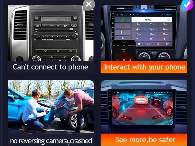 9-инчова мултимедия за Citroen C3-XR (2014–2022) + Подарък камера