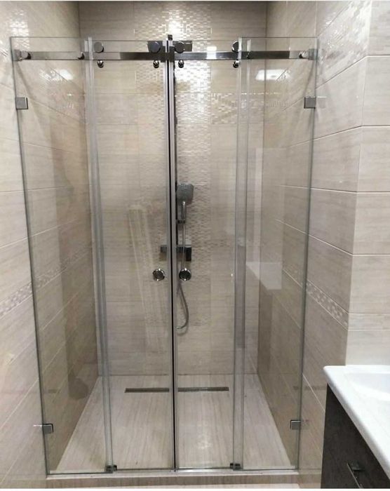 Dush kabina, Душевая кабина, под заказ из 10мм стекла.