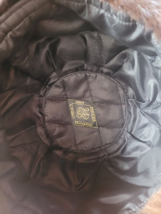 Норковая шапка женская