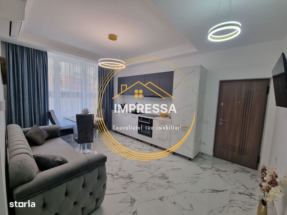 Se inchiriaza apartament 2 camere mobilat si utilat complet 400e