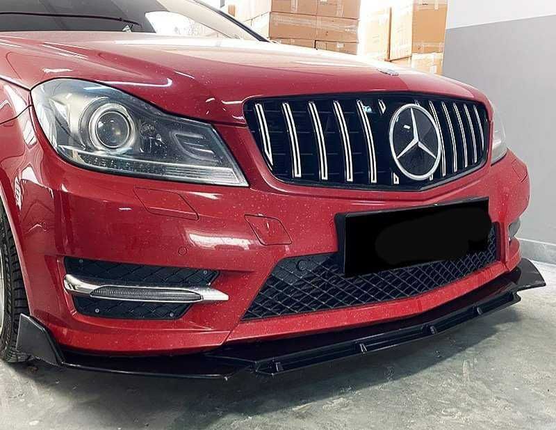 преден лип спойлер за мерцедес / mercedes дифузьор