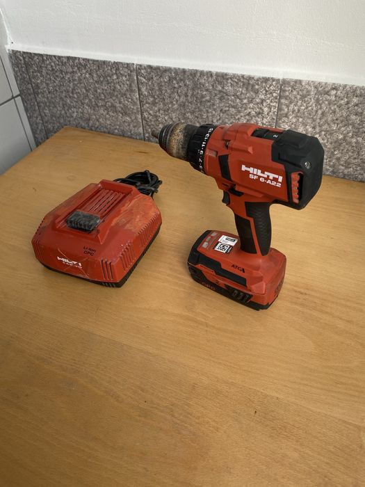 HILTI SF 6-A22 ATC - КАТО НОВ - Мощен и качествен безчетков винтоверт