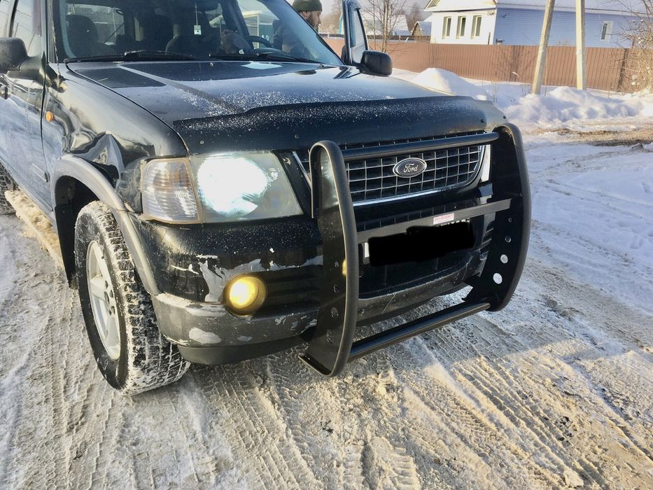 Защита бампера Кенгурятник таран ford explorer 3