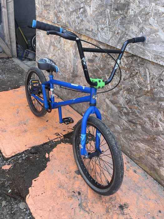 Bicicleta bmx multistiker roti 20” foaie si pinion mic