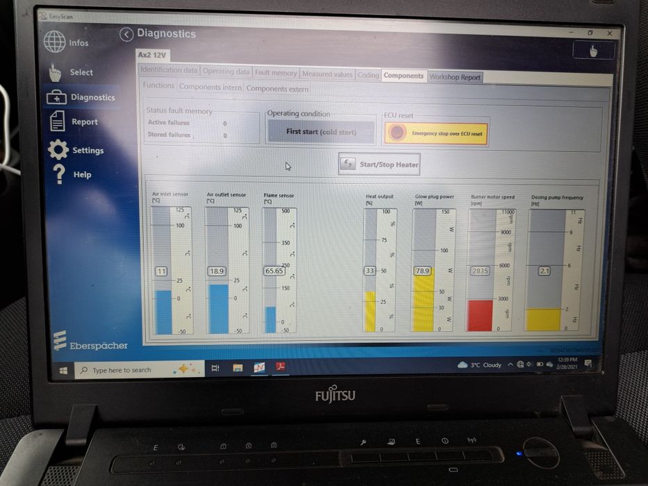 SERVICE WEBASTO, EBERSPACHER, Diagnoza, Montaj, Reparații, Refurbish