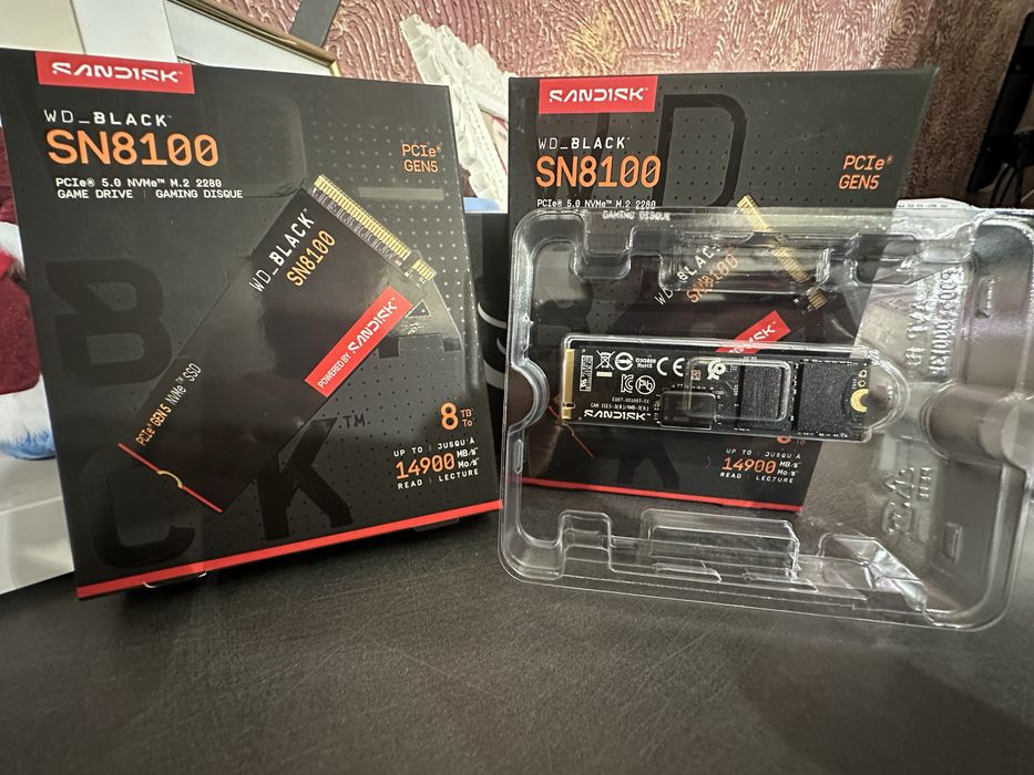 WD_black SN8100 NVMe SSD - 8TB