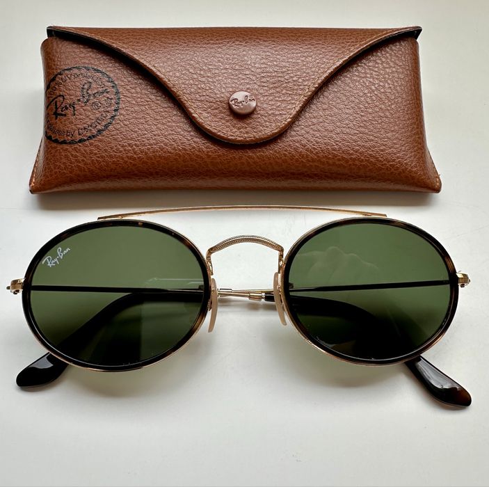 Ray-Ban RB3847 N original;round oval;G-15 crystal lenses;Italy