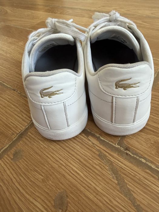 Lacoste бели маратонки дамски39