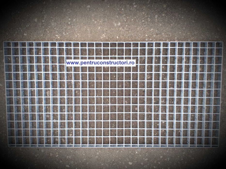 Trepte zincate / Scari + Gratare zincate / rigole / platforme metalice