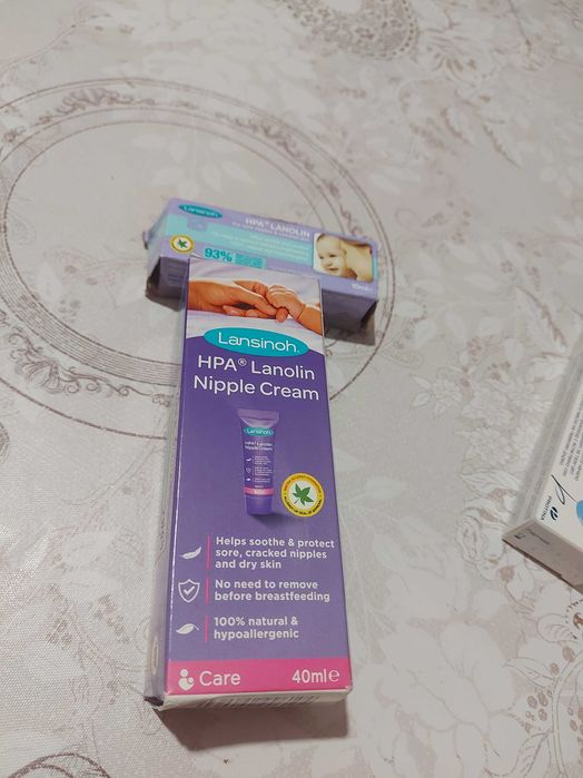 Кремове за мазане за кърмещи майки