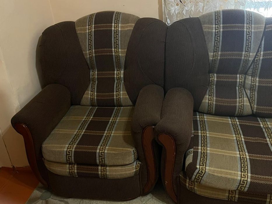 Диван с 2 креслами