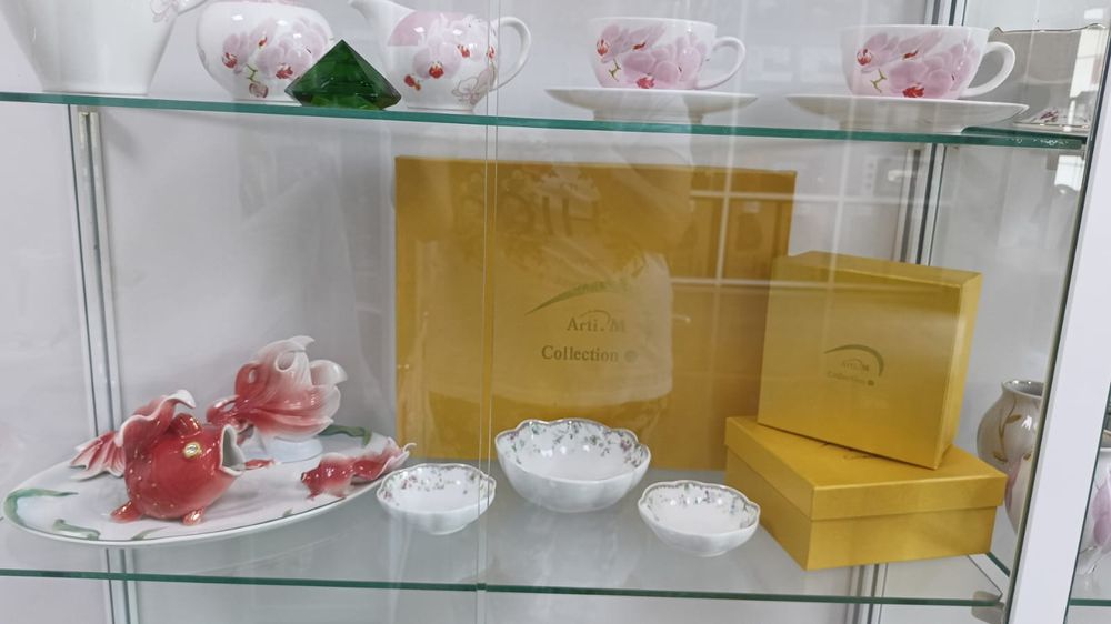 Посуда новая фарфоровая