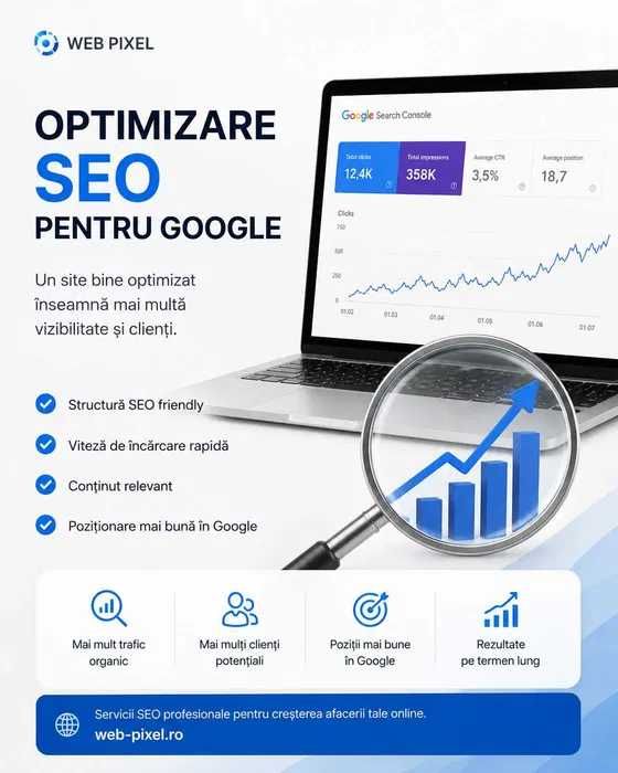 Creare Site Web & Magazin Online Profesional | Website de Prezentare