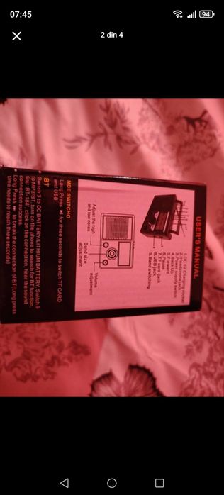 Radio cu multiple funcții (nou sigilat)