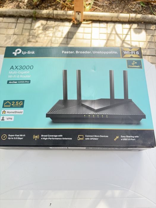 Ruter tp-link AX3000 nou impecabil